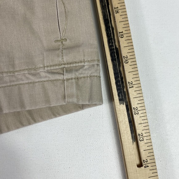 Tommy Bahama Shorts Mens 44 Beige Cargo Canvas Flat Front 11 Inseam Casual - Picture 8 of 10
